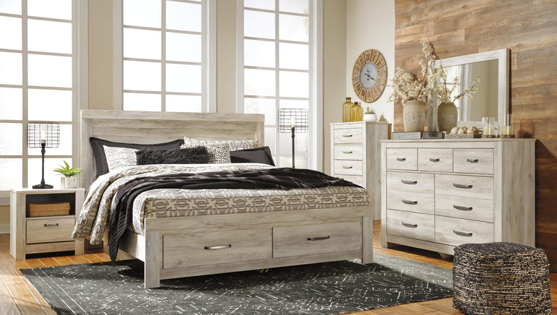 Bellaby Platform Bed with 2 Storage Drawers