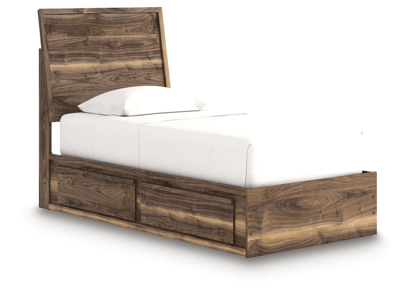 Zadilyn Panel Bed with Storage