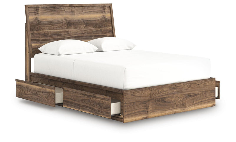 Zadilyn Panel Bed with Storage