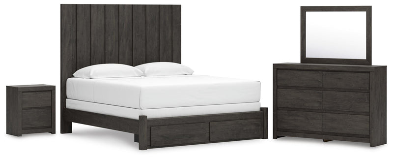 Fraluna Panel Storage Bed Bedroom Set