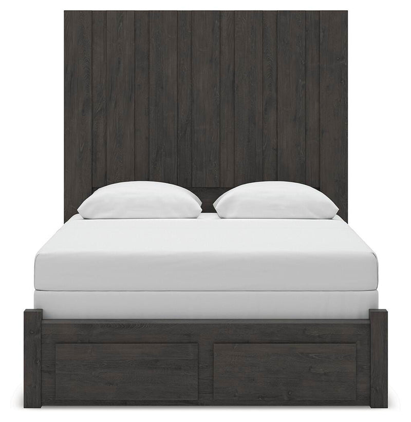 Parlayon Panel Storage Bed