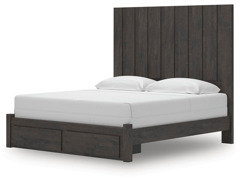 Parlayon Panel Storage Bed