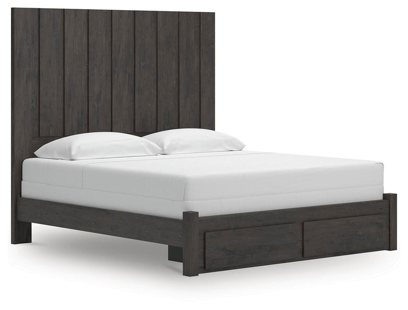 Parlayon Panel Storage Bed