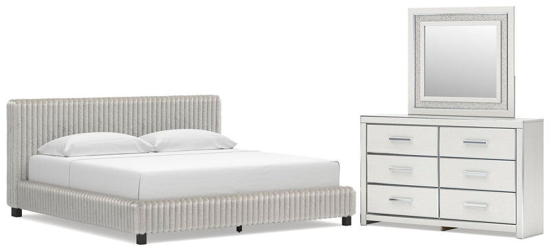 Zuraleus Upholstered Bed Bedroom Set