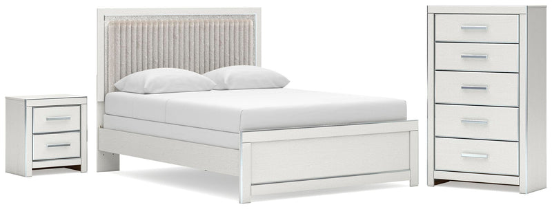 Zuraleus Upholstered Panel Bed Bedroom Set