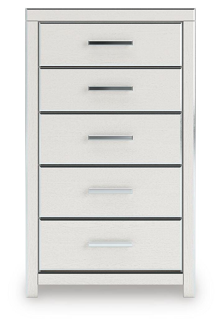Zuraleus Upholstered Panel Platform Storage Bed Bedroom Set