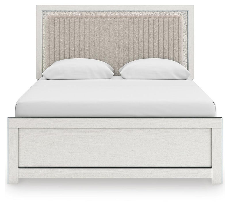 Birmonton Upholstered Panel Platform Bed