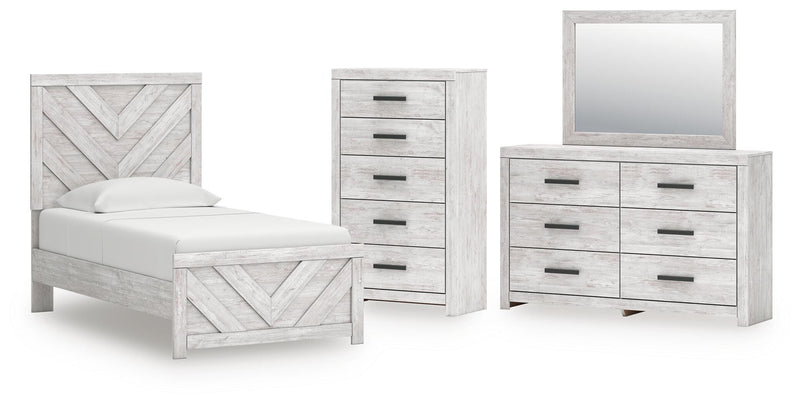 Cayboni Panel Bed Bedroom Set