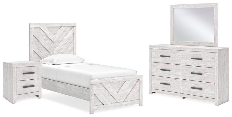 Cayboni Panel Bed Bedroom Set