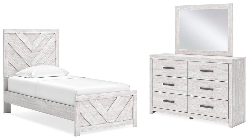 Cayboni Panel Bed Bedroom Set