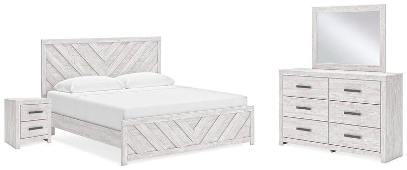 Cayboni Panel Bed Bedroom Set