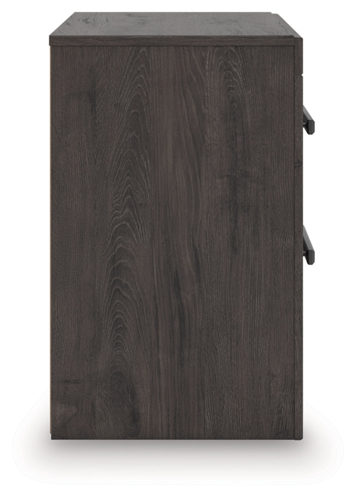 Prendonea Two Drawer Night Stand