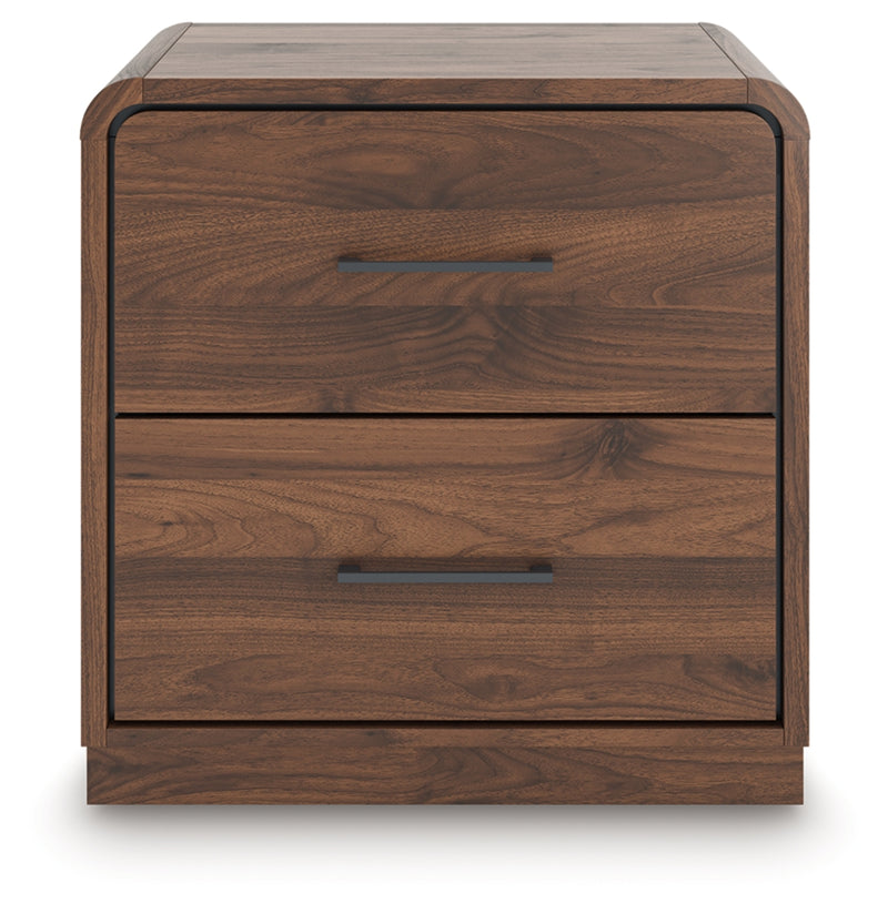 Hollinaze Two Drawer Night Stand