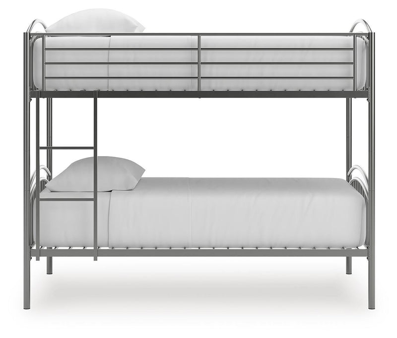 Hilletran Twin/Twin Bunk Bed w/Ladder
