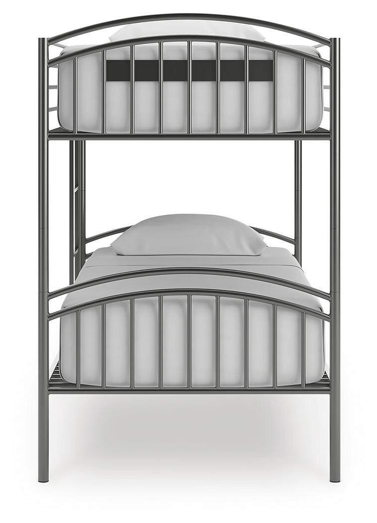 Hilletran Twin/Twin Bunk Bed w/Ladder