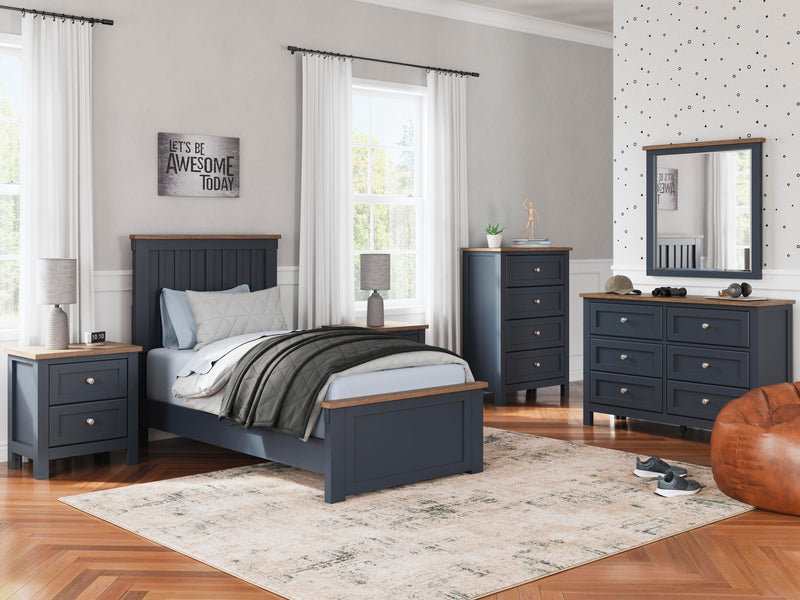 Landocken Panel Bed Bedroom Set