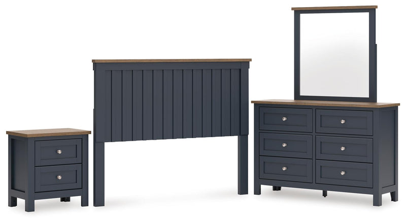 Landocken Panel Headboard Bedroom Set