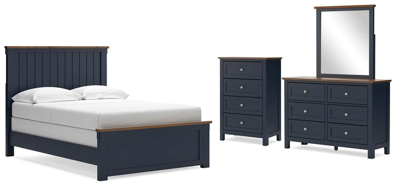Landocken Panel Bed Bedroom Set