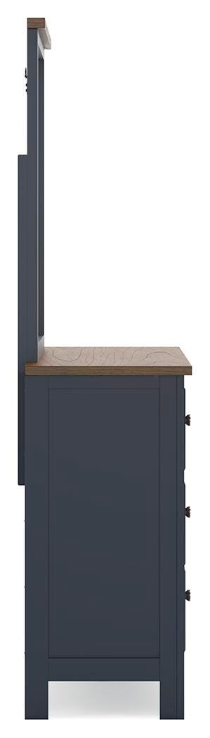 Landocken Panel Bed Bedroom Set