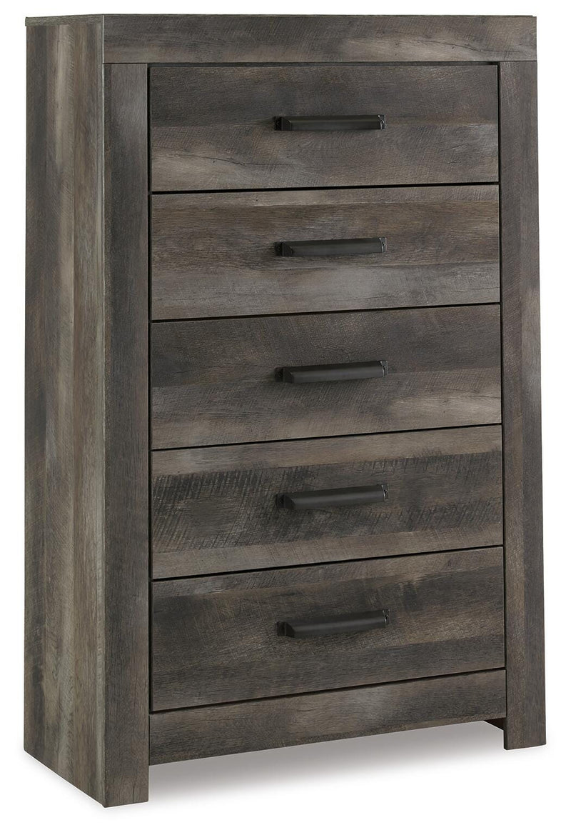 Juego de dormitorio con cama de cuatro postes Wynnlow