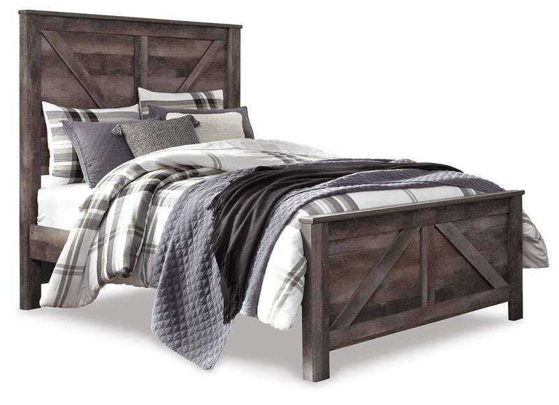 Wynnlow Crossbuck Panel Bed Bedroom Set