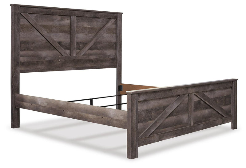 Wynnlow Crossbuck Panel Bed Bedroom Set
