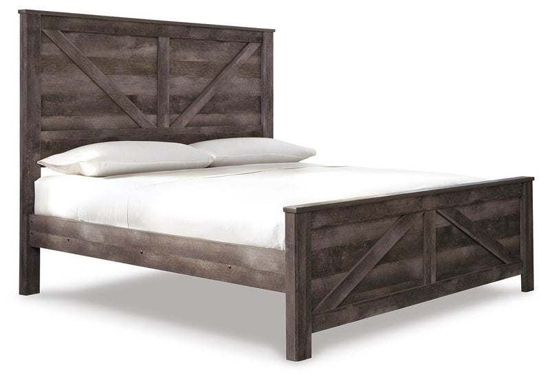 Wynnlow Crossbuck Panel Bed Bedroom Set