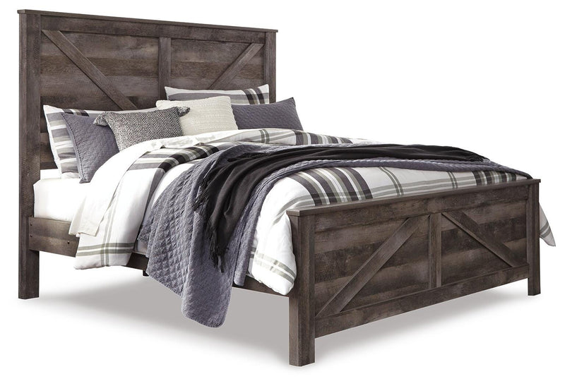 Wynnlow Crossbuck Panel Bed Bedroom Set