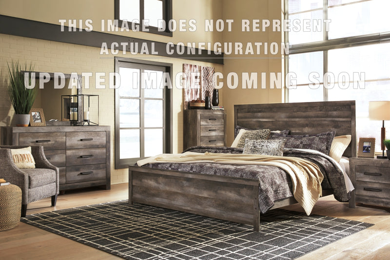 Wynnlow Upholstered Poster Bed Bedroom Set
