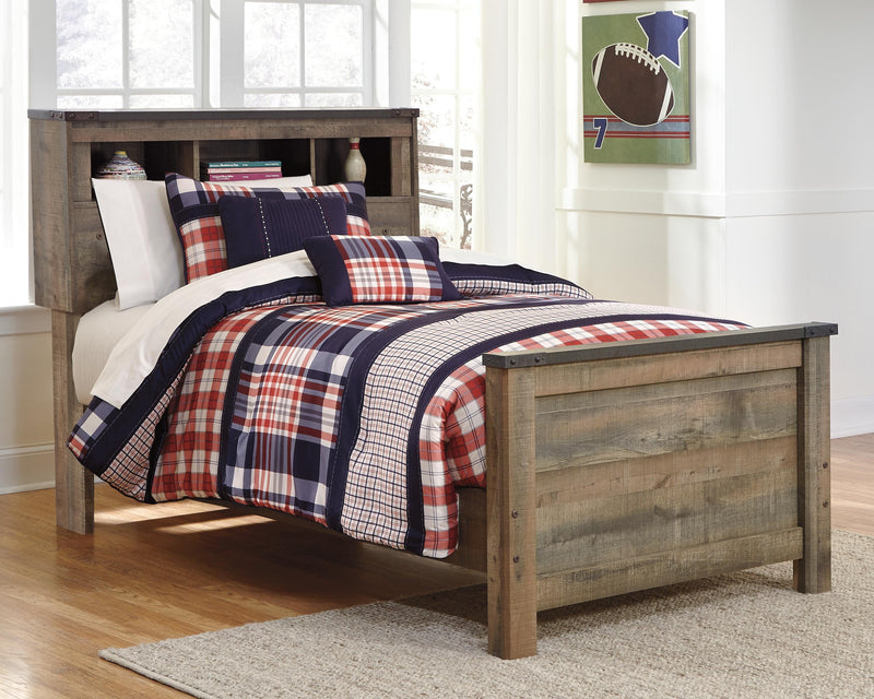 Cama con estantería Trinell