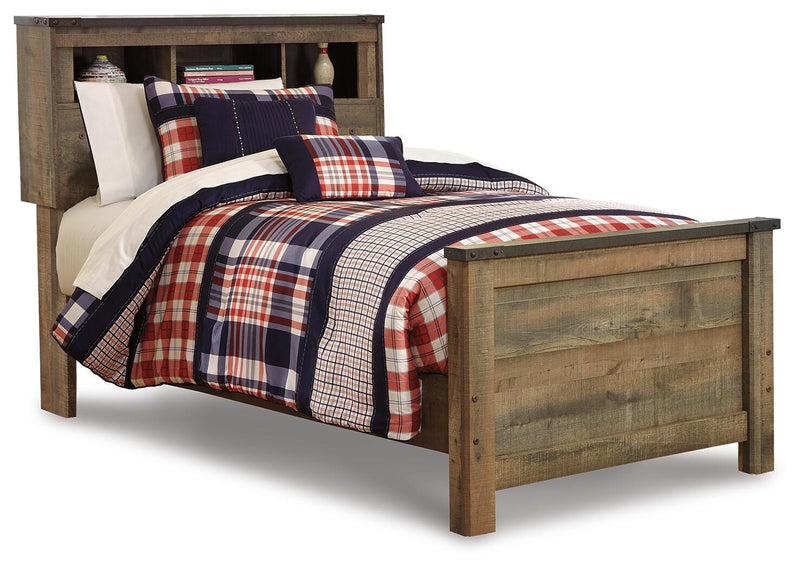 Cama con estantería Trinell