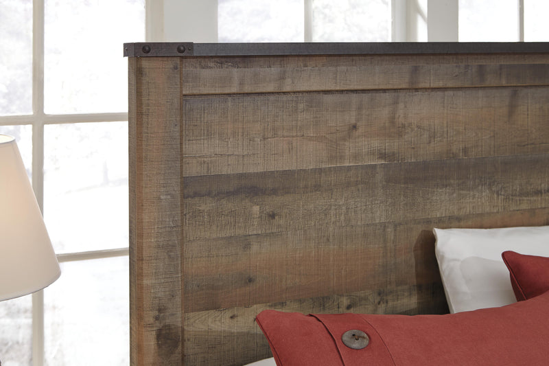 Trinell Panel Bed with 1 Large Storage Drawer