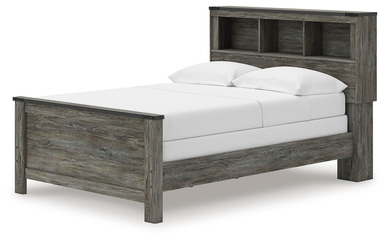 Frandern Bookcase Panel Bed
