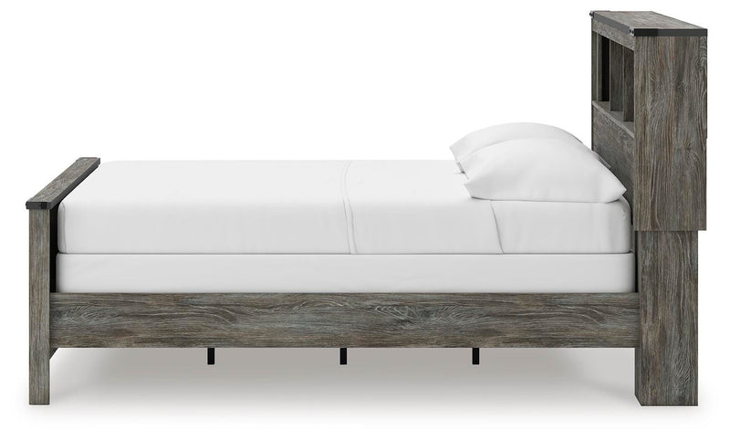Frandern Bookcase Panel Bed