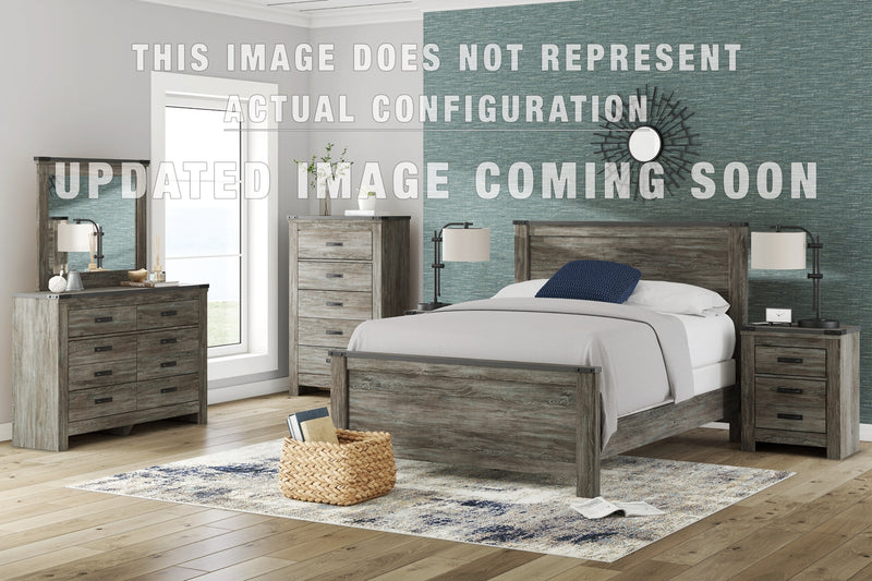 Frandern Bookcase Panel Bed