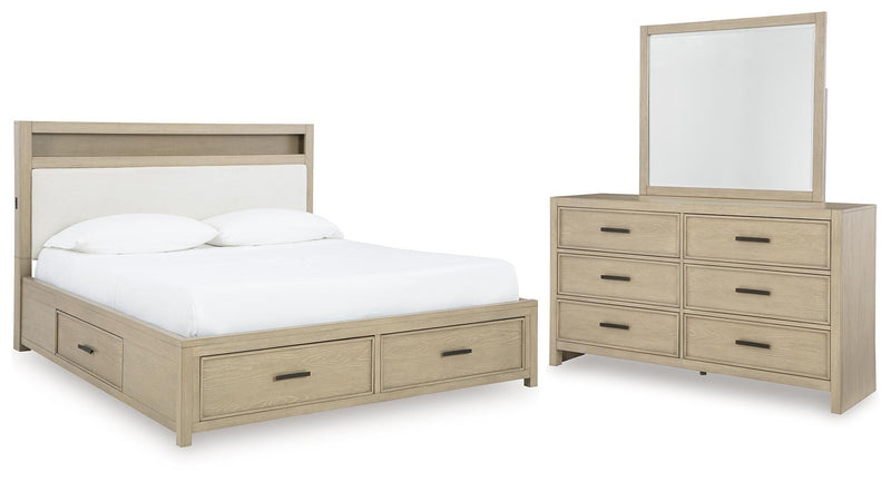 Calmoro Bookcase Bed Bedroom Set