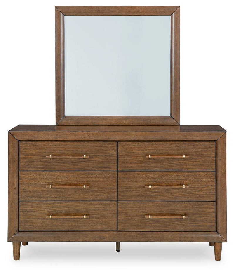 Juego de dormitorio de cama tapizada Lyncott