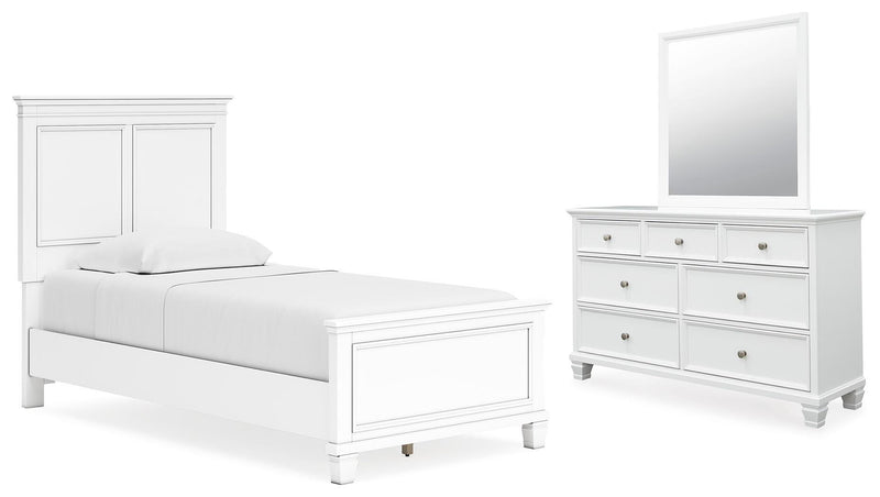 Fortman Panel Bed Bedroom Set
