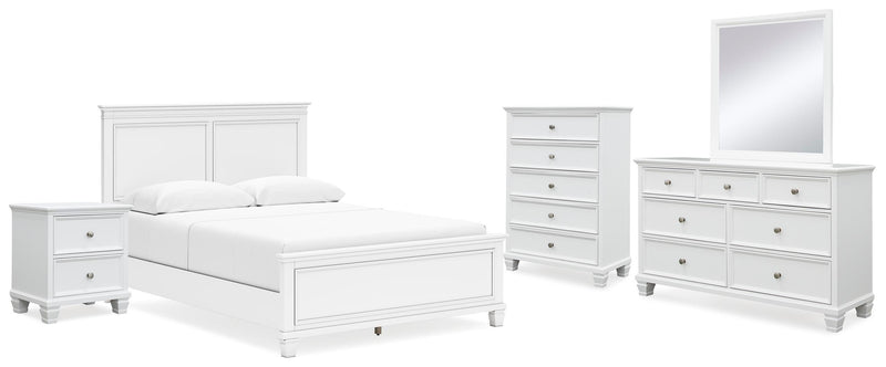 Fortman Panel Bed Bedroom Set