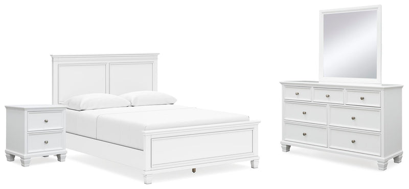 Fortman Panel Bed Bedroom Set