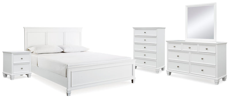 Fortman Panel Bed Bedroom Set