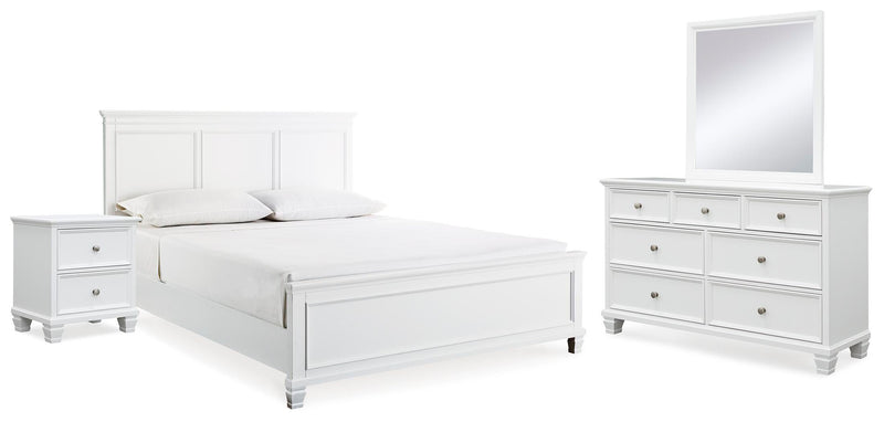 Fortman Panel Bed Bedroom Set