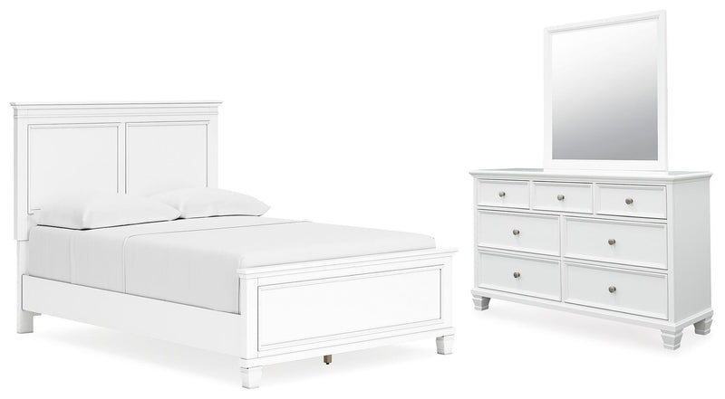 Fortman Panel Bed Bedroom Set