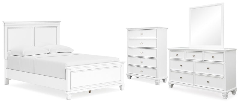 Fortman Panel Bed Bedroom Set