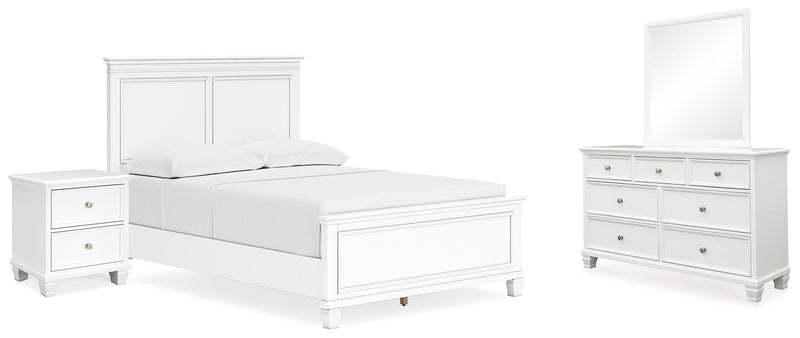 Fortman Panel Bed Bedroom Set