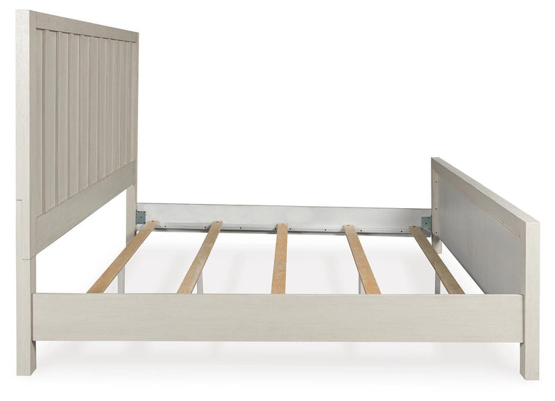 Juego de dormitorio de cama con paneles Shaybrock