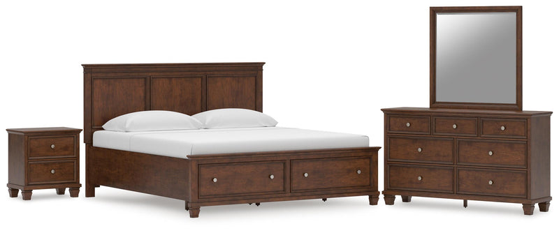 Danabrin Panel Storage Bed Bedroom Set