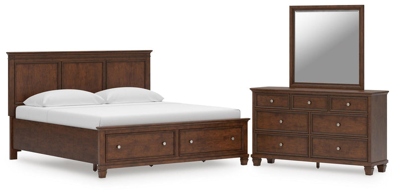 Danabrin Panel Storage Bed Bedroom Set