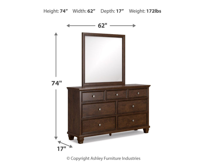 Danabrin Panel Bed Bedroom Set