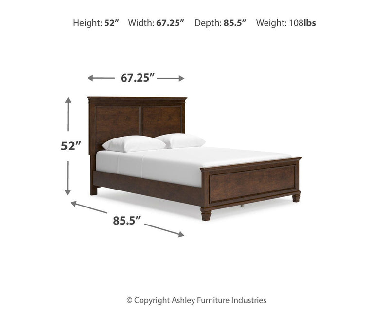 Danabrin Panel Bed Bedroom Set